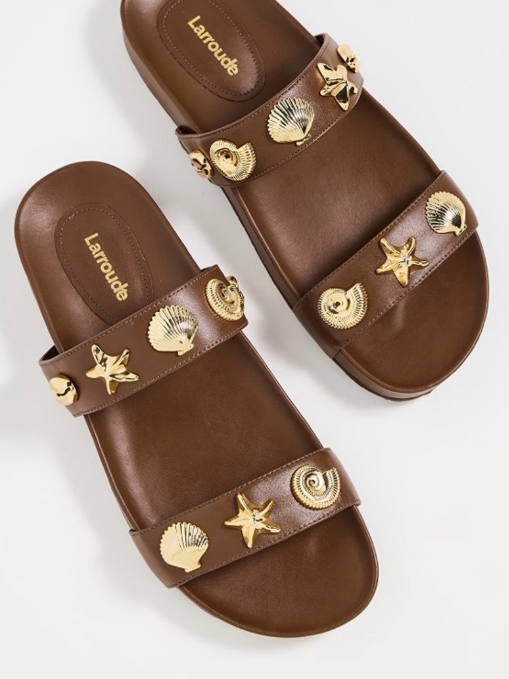 LARROUDE Madison Slides / Size 8M /